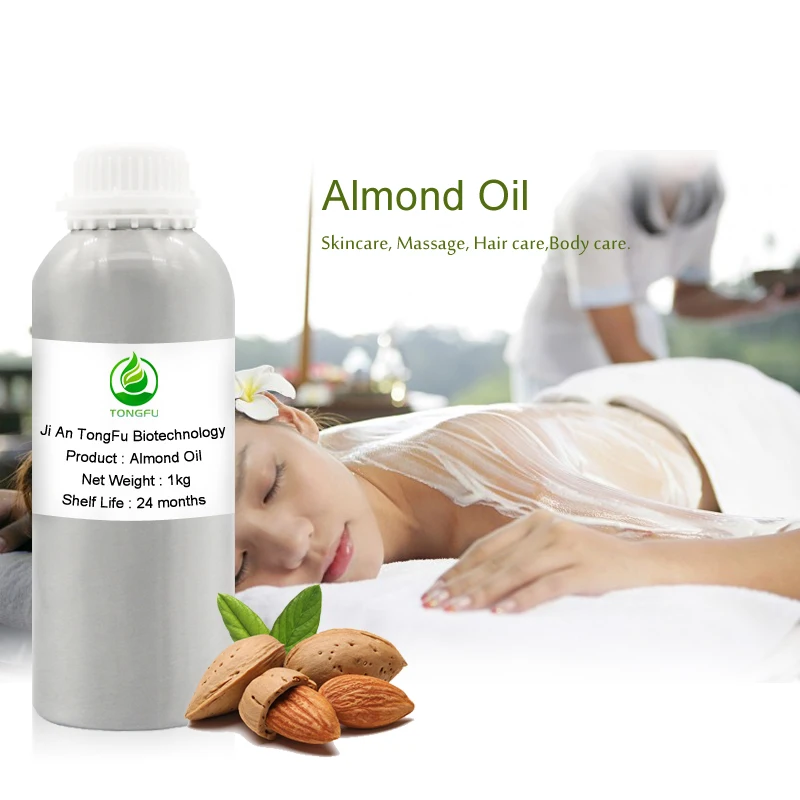 

OEM Cold Pressed Pure Sweet Almond Oil Natural Almond Massage Oil For Skin Hair Care