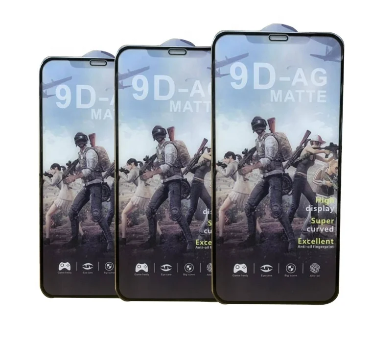 

Gaming AG Matte Mobile Screen Protector Games glass tempering Screen Film Protector for Iphone 12 11 6 6s 7 8 plus x xs pro max