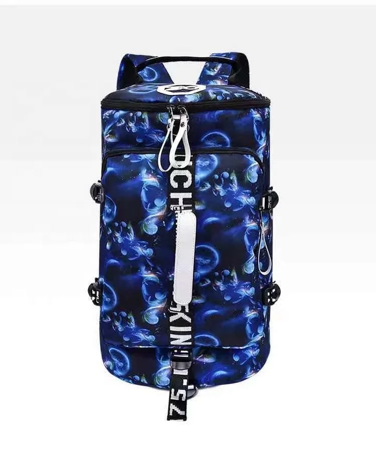 

Designer Camouflage Travel Carrying Organizer Fashion Bag Oxford Unisex Cross-Country Mountaineering Sport Bag, Customized color