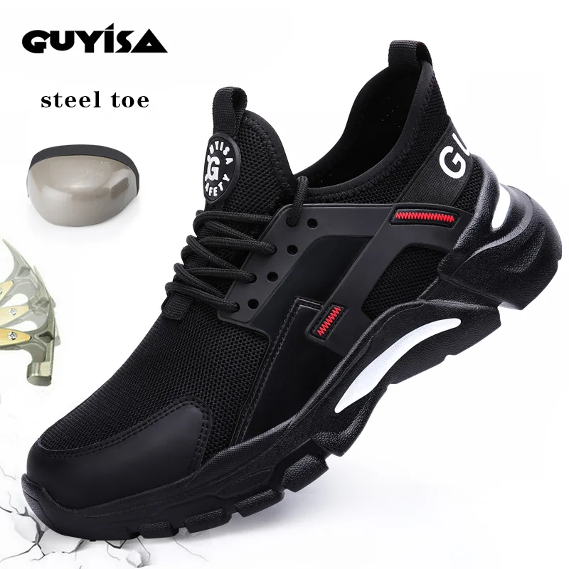 

GUYISA new style fashion wholesale brand men work safety shoes