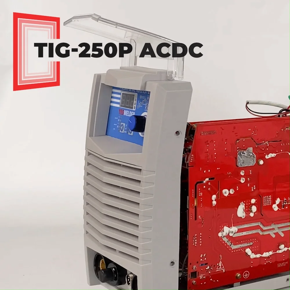 250a Aluminium Welding Machine Tig Gas Weld Inverter Ac/dc Welder With