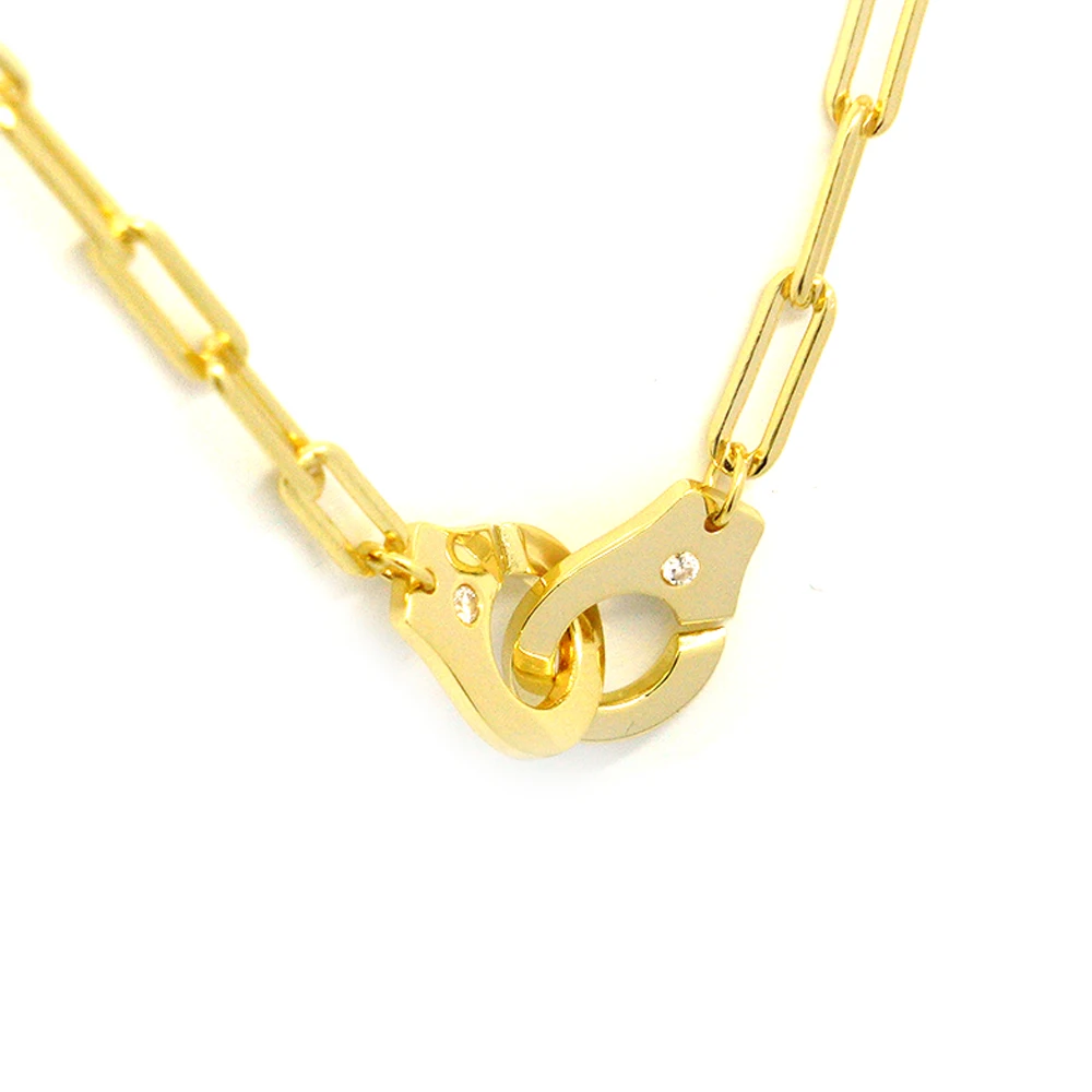 

Most people like gold charm 18k gold filled necklace