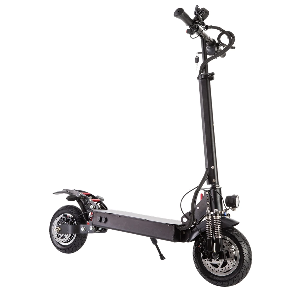 

Dual 2400W 52V 18H More powerful Max speed 60km/h dual motor CE big wheel folding electric kick scooter for adults