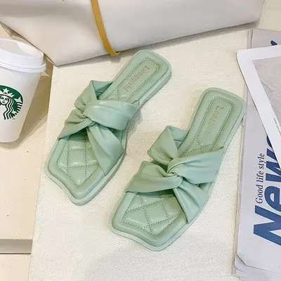 

Slippers fashion women 2021 summer new fashion flat sandals, As the pictures show