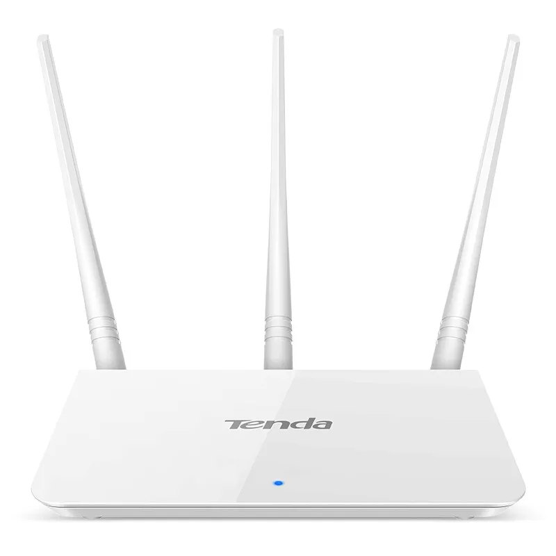 

new English version Tenda F3 300Mbps Wireless WiFi repeater Router Easy Setup wood router, White