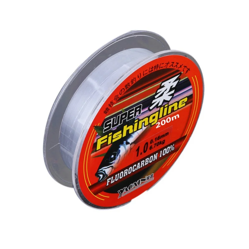 

200M/219 Yard Nylon Fluorocarbon Fishing Main Line High Strength Freshwater Saltwater Wire Outdoor Accessories