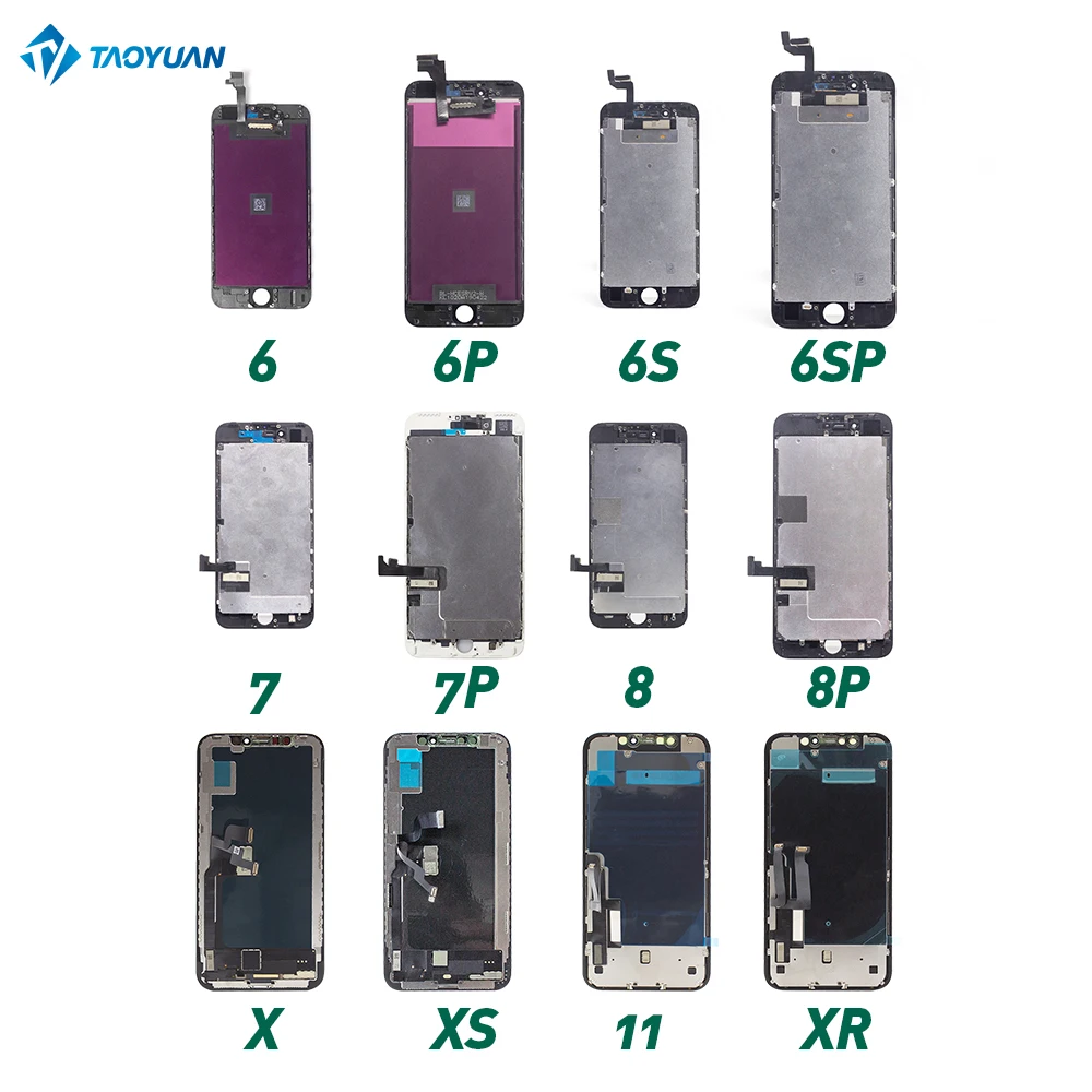 

TS8 Factory price display screen lcd for iphone 6 6s 6plus 7 8 plus,mobile phone lcd display screen touch digitizer assembly