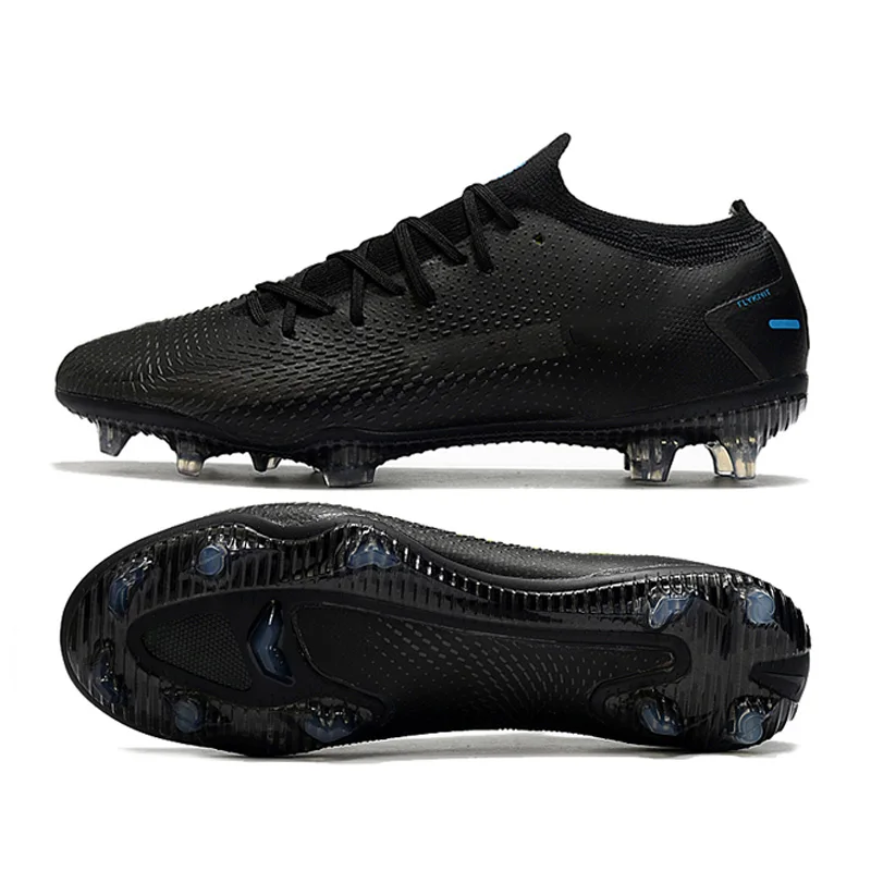 

Hot Sale Drop Shipping Black Phantom GT FG football boots outdoot professional brand soccer shoes stock zapatos de futbol