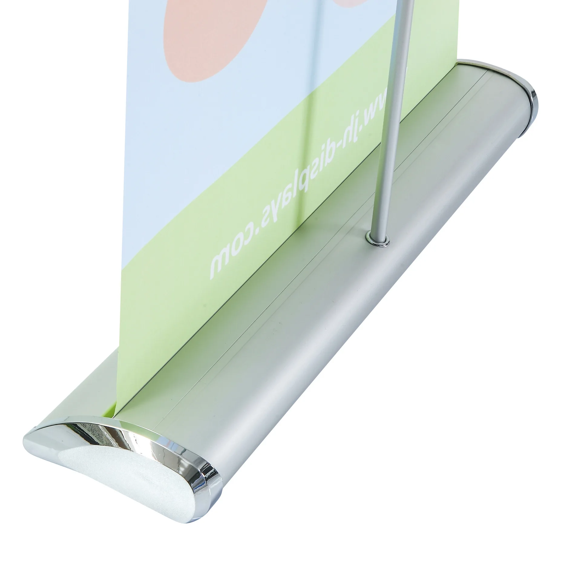 Portable Retractable Roll-Up Banner Stand Aluminum Frame Indoor Advertising Banner Stand