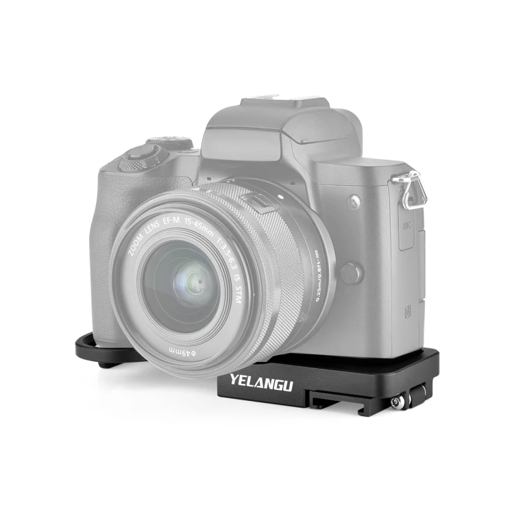 

Dropshipping YELANGU CL13 Camera Expansion Board Base L Plate for Canon EOS M50