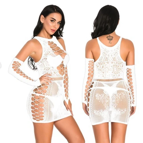 

Free Shipping Hot Selling Club dress Plus Size Night Two Piece Lingeries Or Sex Dresses Women Lace Femme Women Sexy Lingeries, Picture shown sexy sleepwear