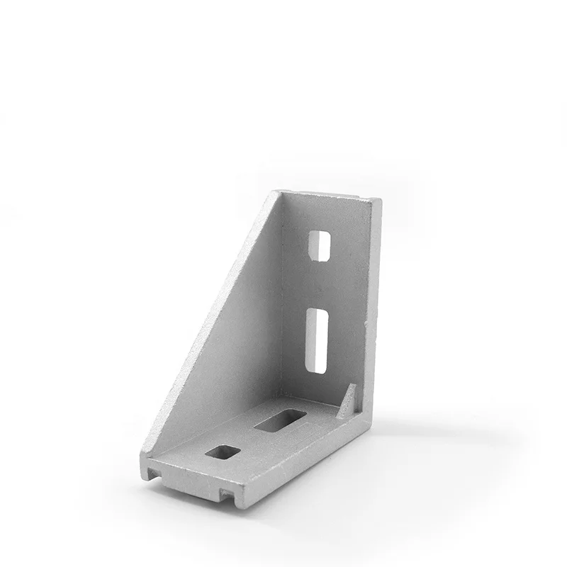 China Supplier Competitive Custom Made Machining Parts 4590E-8/10 4 Holes Inside Fastener  for 4590 Aluminum  Profile