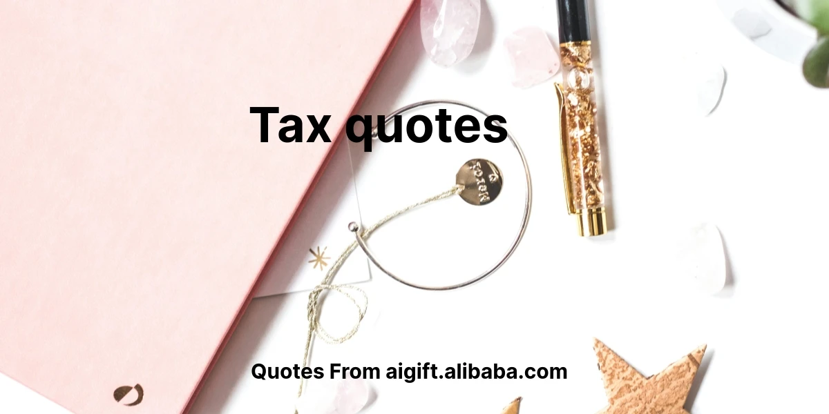 tax quotes