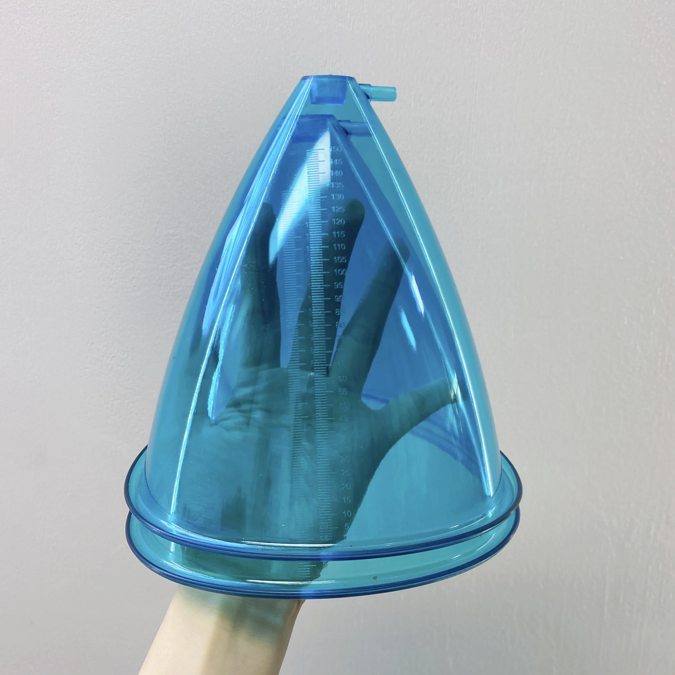 

150ml Largest XXL Size Plastic Blue Big Cup For Colombian Butt Lift Treatment Buttock Breast Enlargement Vacuum Suction Machine