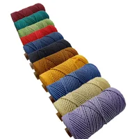 

Twine rope twisted cotton cord 5mm for macrame DIY