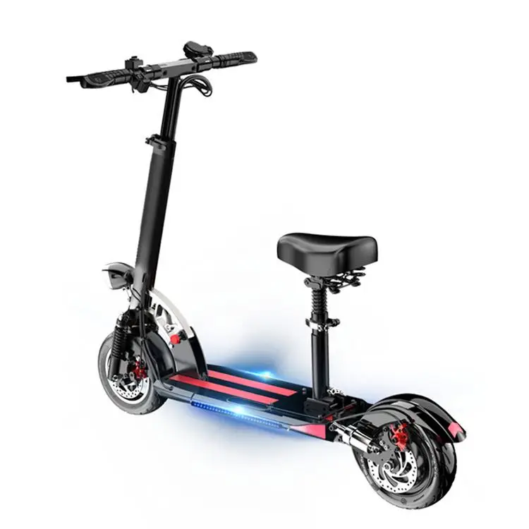 

Good Selling E Scooters 350W Portable Motorcycle 36V7.8Ah 10 Inch Max Speed 45Km Electric Scooter, Black/white