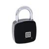 Bluetooth Keyless Biometric Security APP Padlock Waterproof Smart Fingerprint Lock USB Charging Door Case Lock