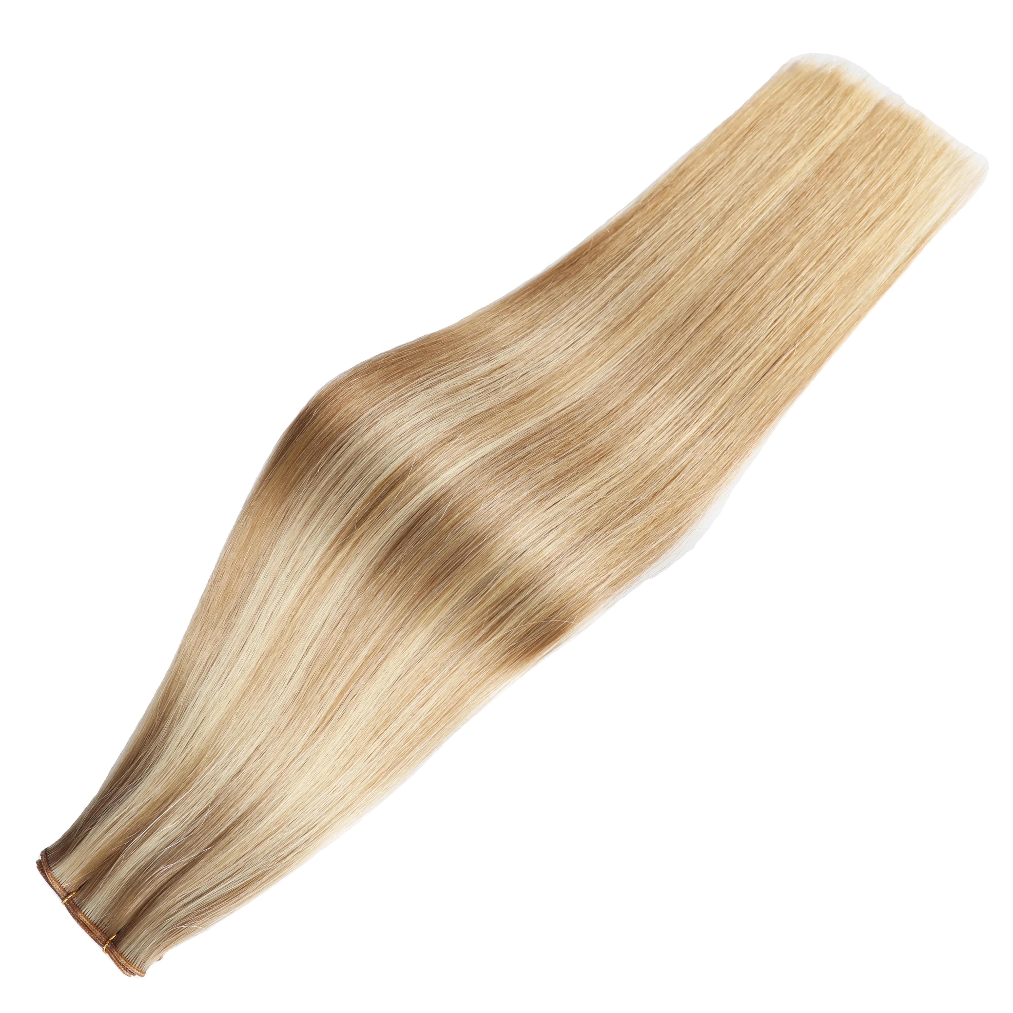 Yongchuan RTS  thin and invisible genius weft genius weft human hair extensions russian