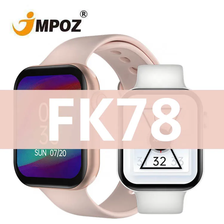 

Brand New Smart watch FK78 1.78inch HD Health Partner Smart Sport Strong Battery life Precise FK78 smartwatch for ios android