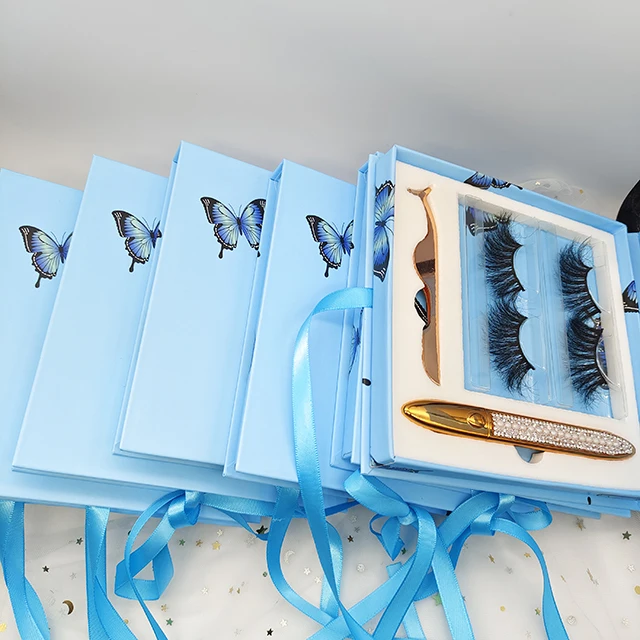 

Siberain 20MM Mink Eyelashes 6d Fluffy Strip Eyelashes With Case