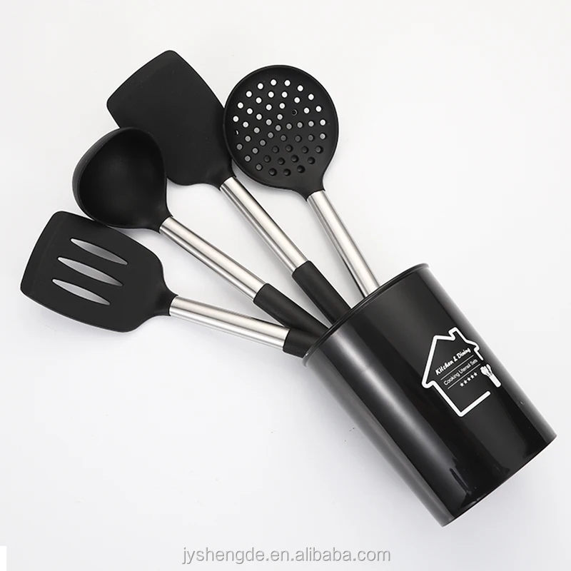 

amazon top seller 2021 kitchen appliances set articoli accessories utensili da cucina, Black