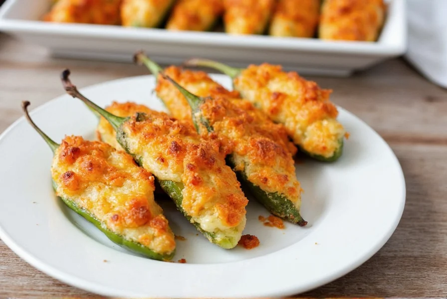 Perfect Baked Jalapeño Poppers Recipe