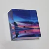 printed scenery acrylic photo blocks polished edges pmma cube base