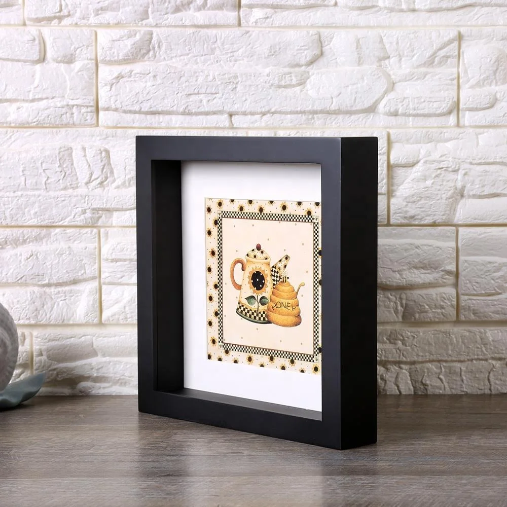 
Customize Wholesale High Quality wooden wall hanging 3D specimen butterfly shadow box display case 