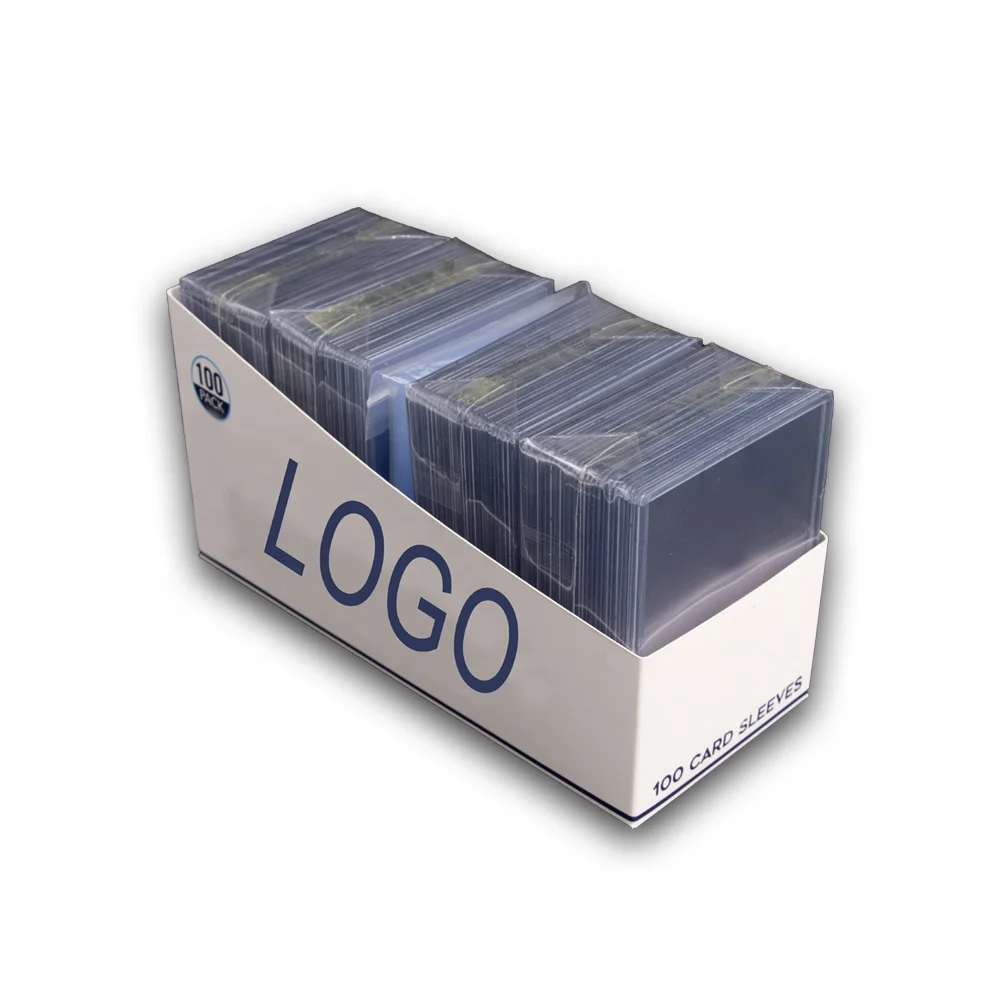 

Toploaders Spot Custom 3" x 4" Trading Card Toploader & Card Sleeve Bundle (1000 ct.) , 35PT Rigid Plastic Toploader, Super clear