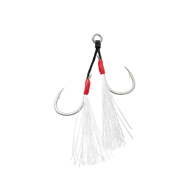 

JK LHD Shore Jigging Assist Hooks Slow Jigging hook Double Assist Hooks for Micro Jigs