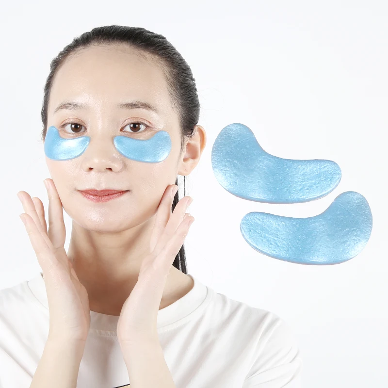 

Custom Waterbase Multiple Use Anti Puffiness Organic Hydrolyzed Gel Eye Patch Collagen Crystal Eye Mask Eye Pads