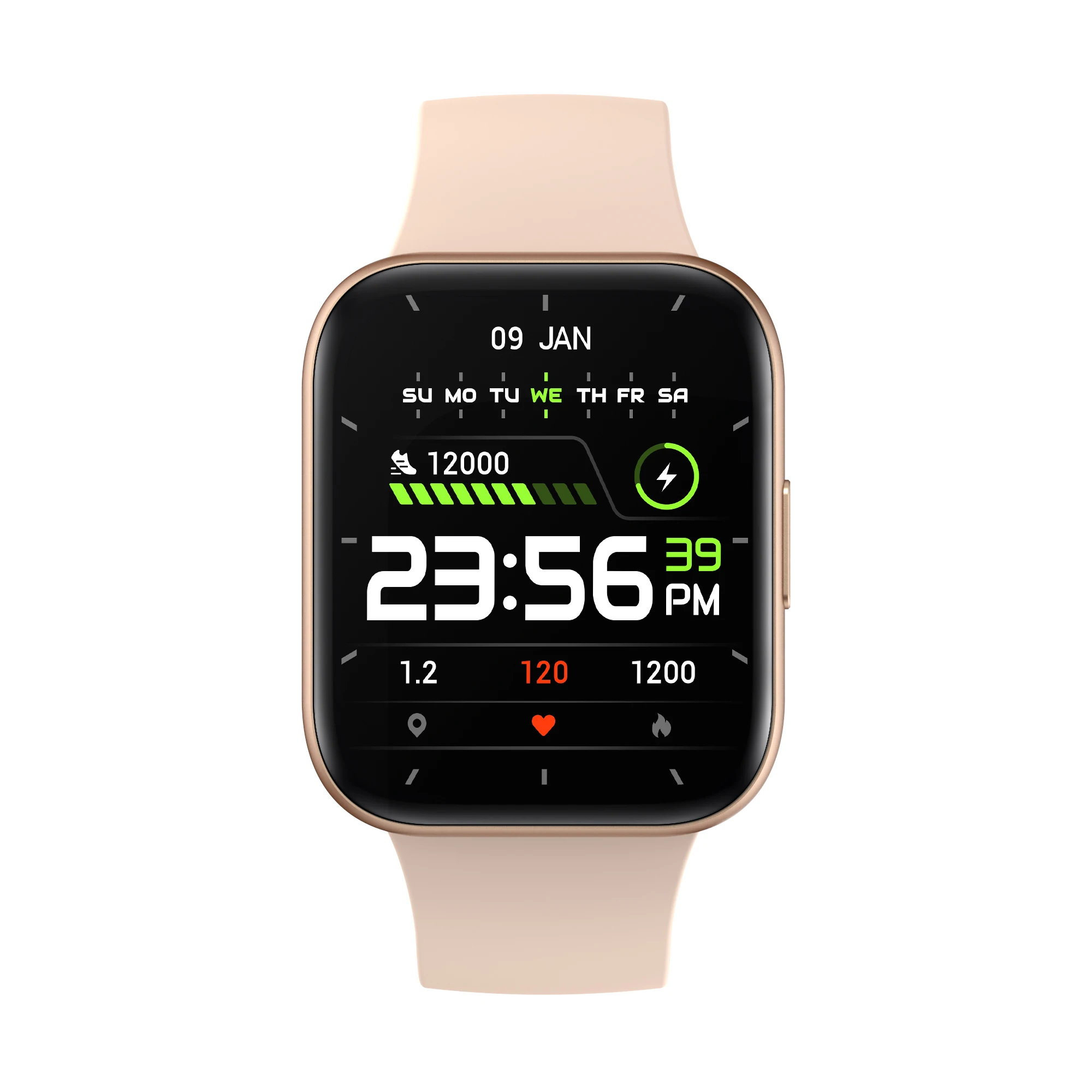 

Blood Pressure Monitor Smartwatch New P25 Smart Watch IP68 Class Waterproof Fitness Watch