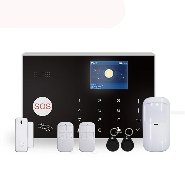 New Model 4g Lte Communication Cordless Alarm System With Amazon Alexa