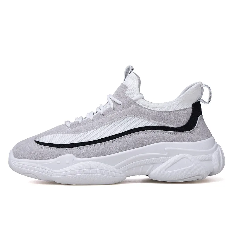 

2019 summer hot sale small moq fashion breathable men casual sports black running sneakers, Black,grey,white