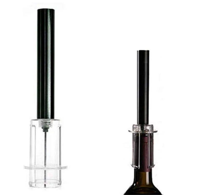 

2021 New Design ABS Material Compact Plastic Easy Cork Removal Wine Opener Air Pressure Pump
