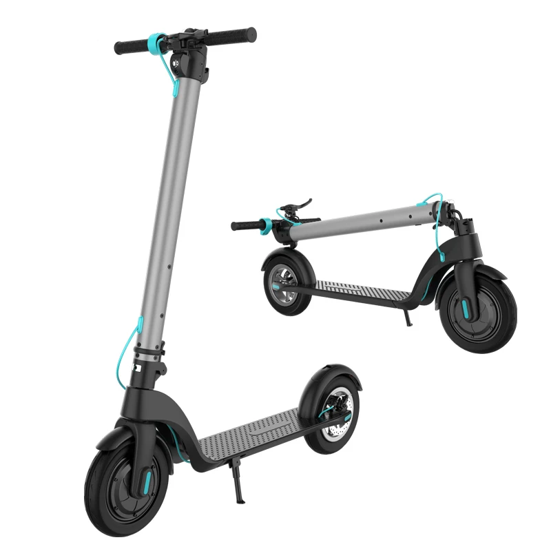 

X7 Wholesale 2 Two Wheel Folding Electric Scooter 350W Motor LED Display Disc Smart Electric Scooters Adult