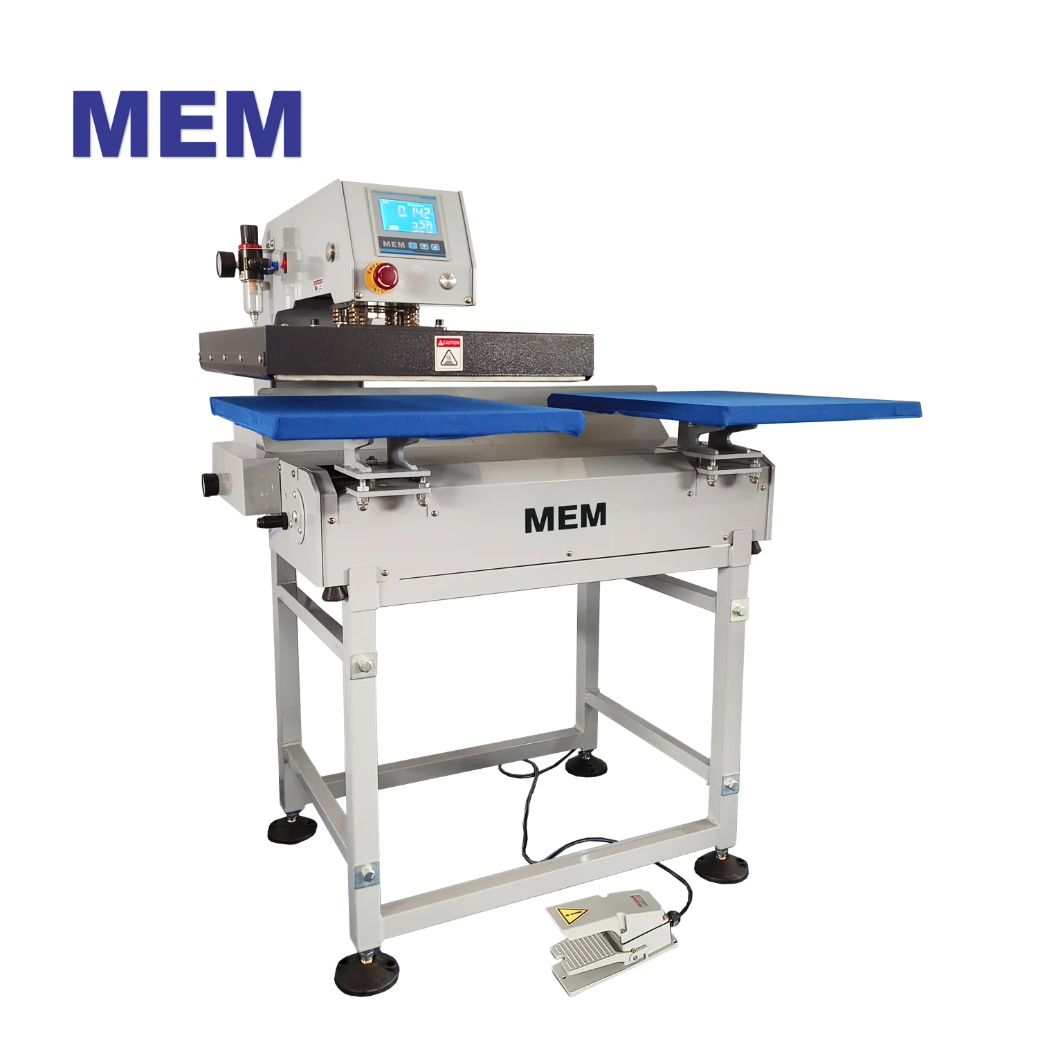 

TQB 4050L US warehouse 16 x 20 automatic sublimation heat press machine laser locator included for t-shirt
