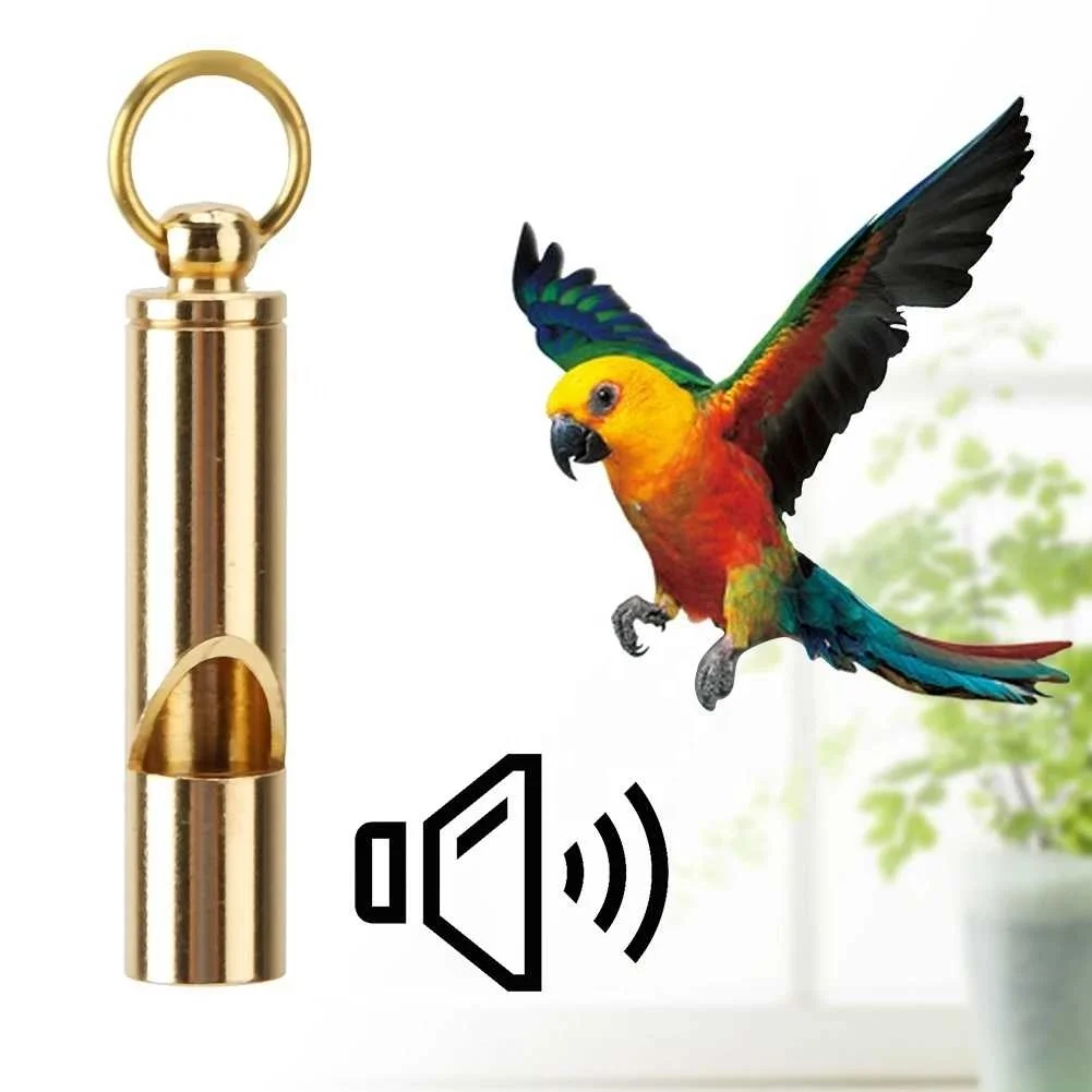 

Bird training whistle Xuan Feng parrot training whistle metal training whistle outdoor pigeon treble flying coach