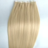 

wholesale double drawn european remy hair extensions invisible seamless tape in human hair extensions