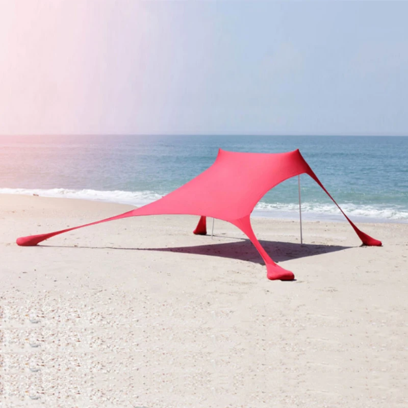 

Customized Portable Retractable Leica Awning Easy Pop Up Shelter Outside Shanty Camp Winter/Summer Beach Sunshade Anti UV Tents, Blue or customized