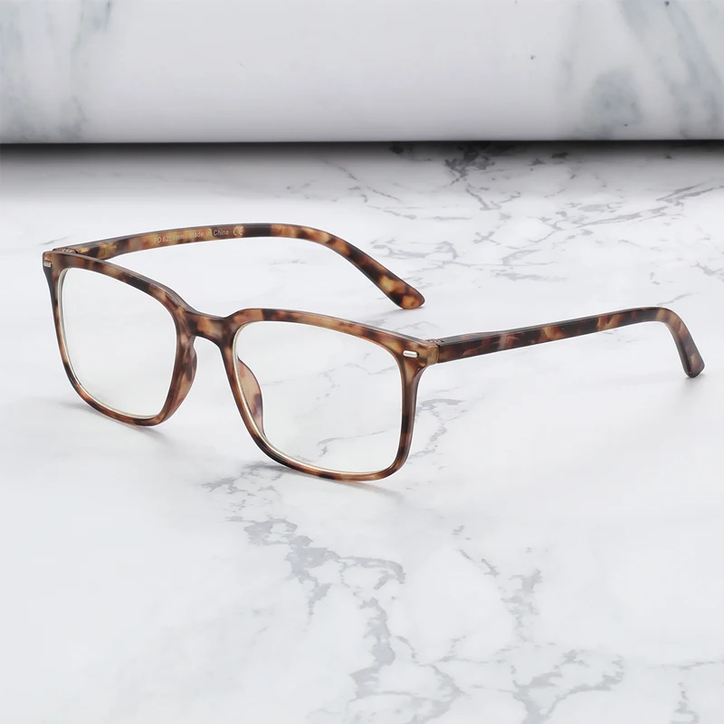 

Square Vintage Reading Glasses Anti Blue Light Blocking Retro Computer Glasses for Men