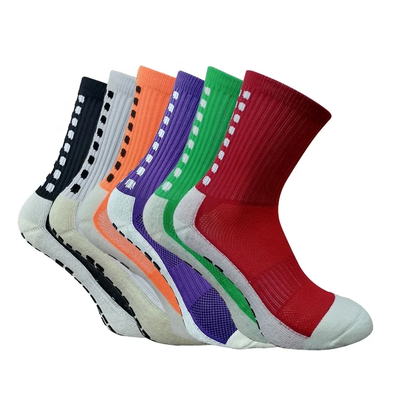 

New fashion basketball and football custom socks terry sports non-slip socks, As pic