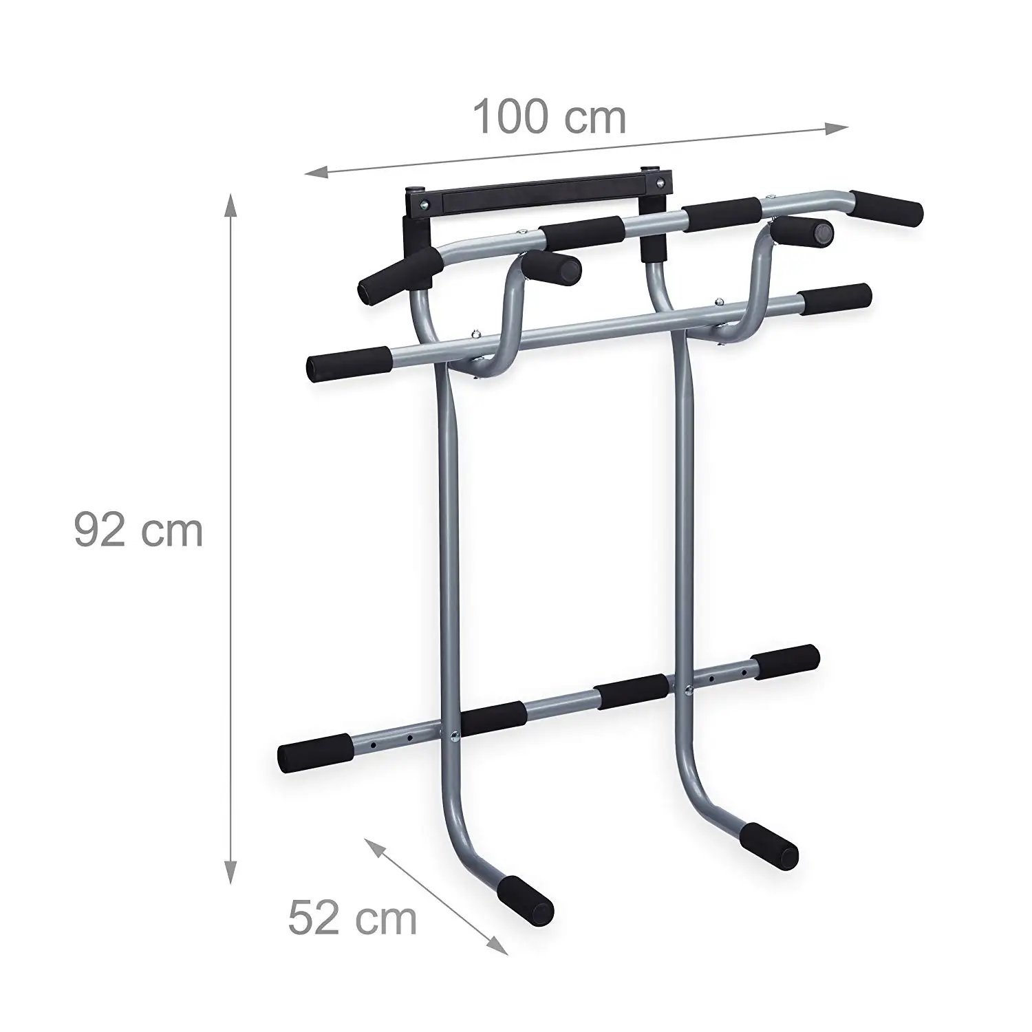 

Multifunctional Pull Up Bar Wall Mounted Pull Up And Dip Bar Doorway Pull Up Gym Bar Without Screws OEM ODM For Sale