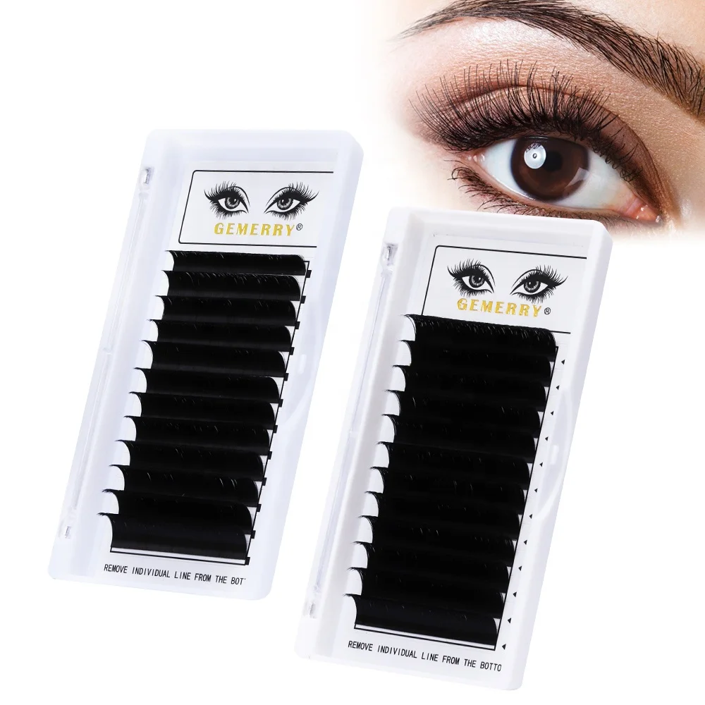 

Easy Fan Volume Lashes .03 .05 .07 .10 Rapid Blooming Eyelash Extensions C D Curl Automatic Flowering Volume Lash Extensions