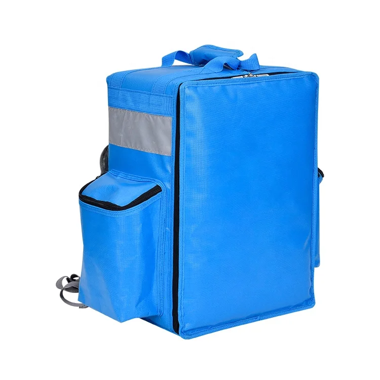 

Waterproof thermal heated food delivery packaging bag motorcycle bag for pizza, Customized colors