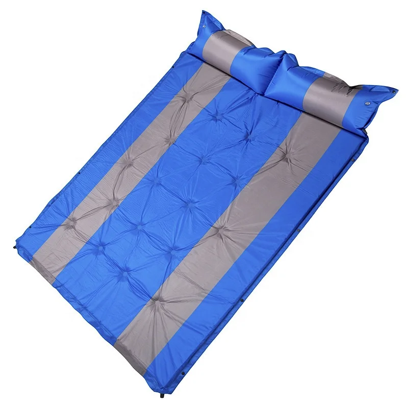 

Outdoor tent hiking mountain climbing automatic double can be spliced moisture cushion camping picnic cushion air cushion, Customized