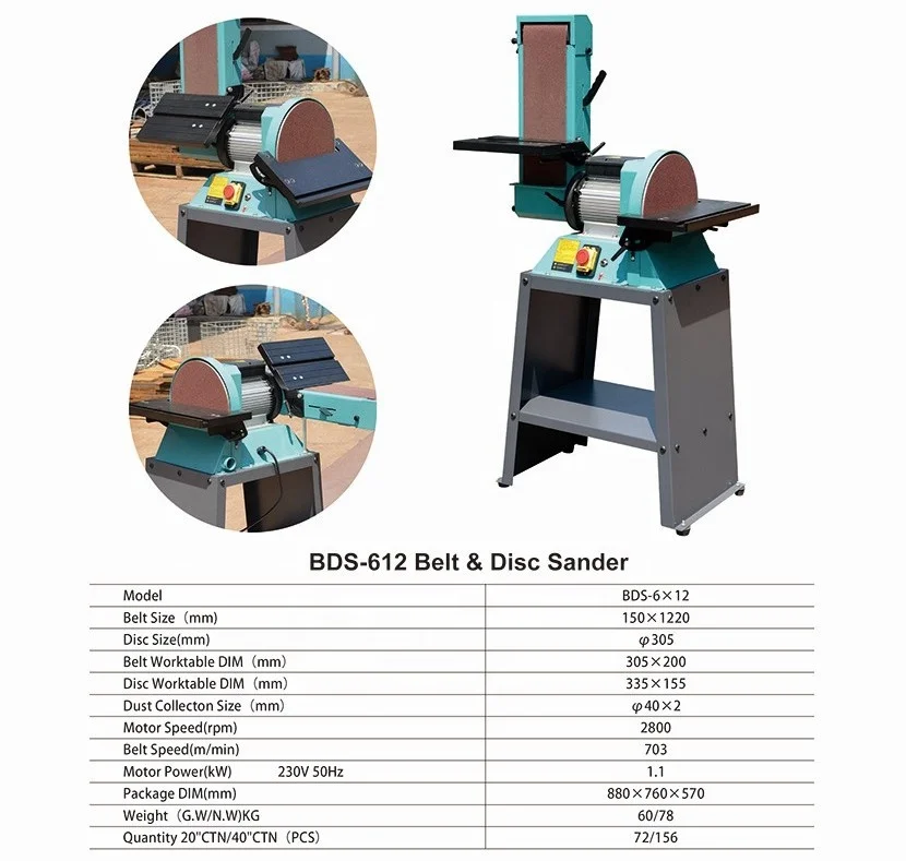 Belt Disc Sander,Woodworking Machine 