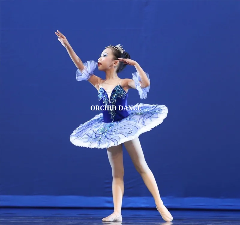 Mujer Azul Pájaro Panqueque Tutu Profesional Niños Clásico Tutu Ballet  Traje Azul Adulto Plato Tutus Niñas BT9083 De 306,77 €