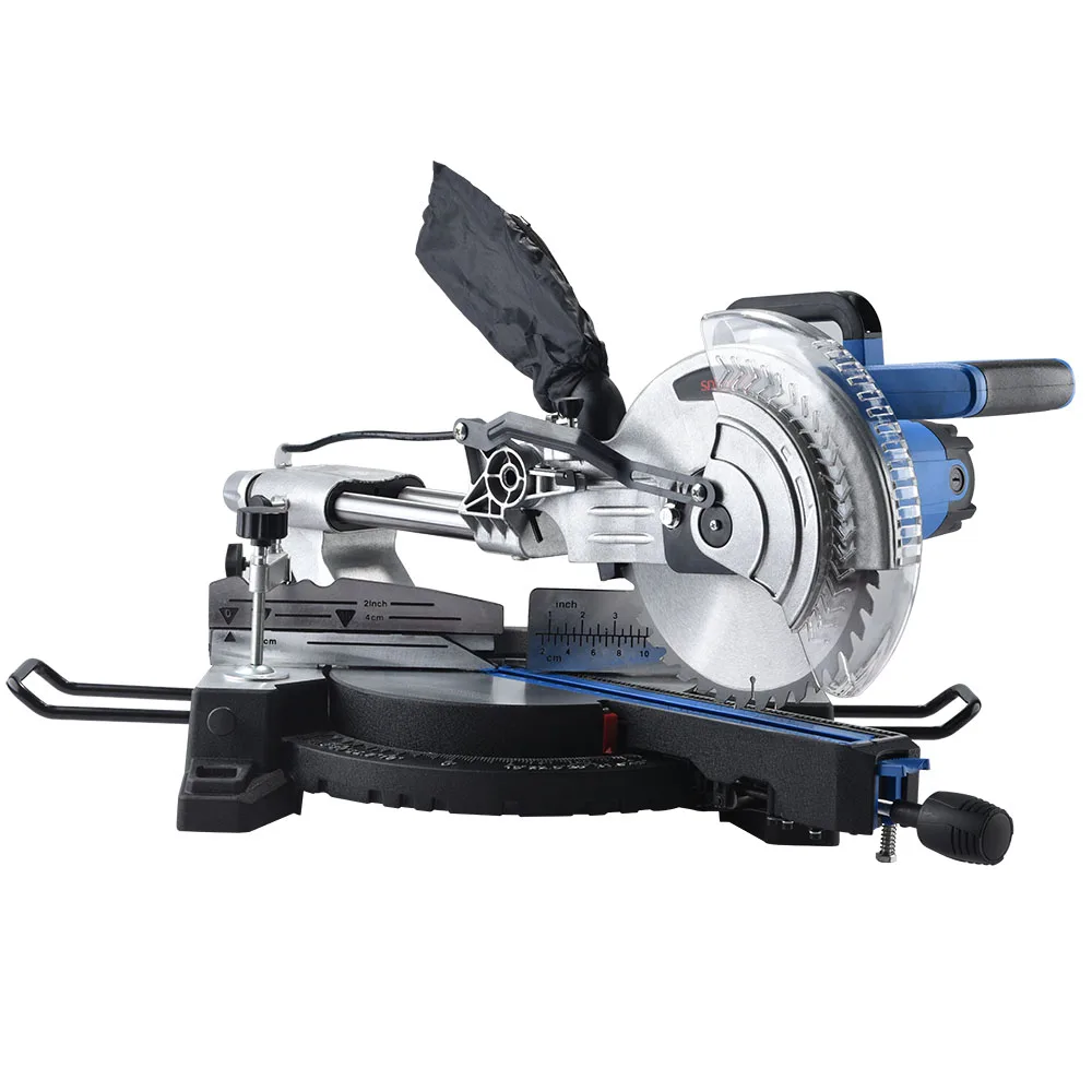 
10inch 255mm wood aluminum sliding compound miter saw machine 