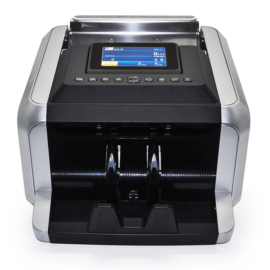 High Quality Note Counter back Loading Mix Currency Value Machine SH-05C